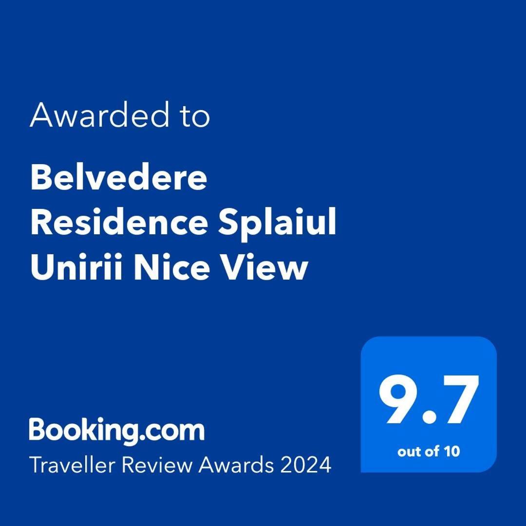 Belvedere Residence Splaiul Unirii Nice View Bukurešť Exteriér fotografie
